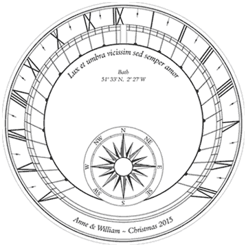 sundial layout